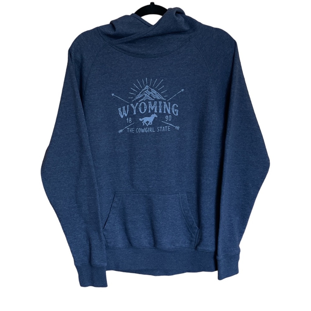 Wyoming The Cowgirl State Ouray Sportswear Hoodie Sweatshirt Women’s Medium